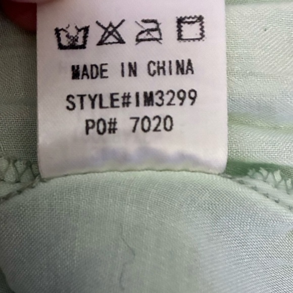 LuLu's Mint Green Lace Double Strap Mini Dress XS - Picture 12 of 12